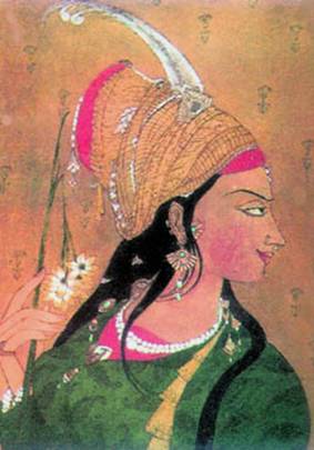  Anarkali, as she appeared on the cover of Urdu drama Anarkali written by Syed Imtiaz Ali Taj