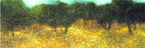 Paramjit Singh’s landscapes have an incredibly alive feeling
